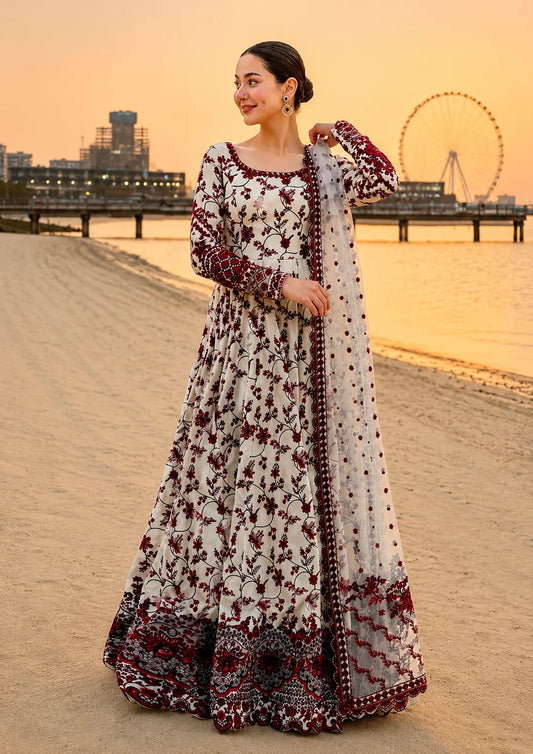 Faiza saqlain Luxury Lawn Collection 3 Piece Unstitched