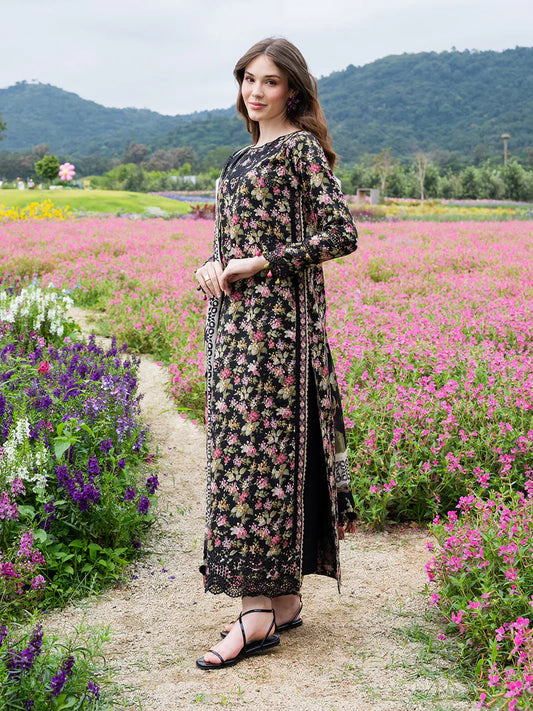 Izel – Rosaa ChickenKari Lawn 3-Piece Unstitched Suit