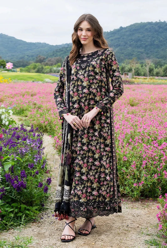 Crimson Black Luxury Lawn Collection