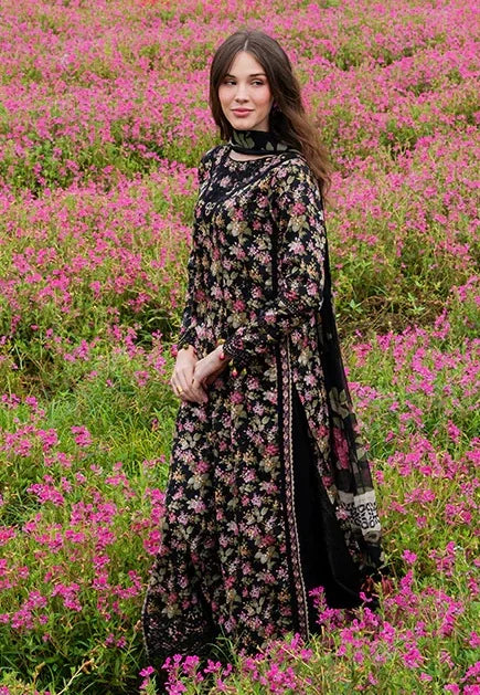 Crimson Black Luxury Lawn Collection