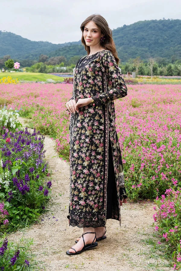 Crimson Black Luxury Lawn Collection