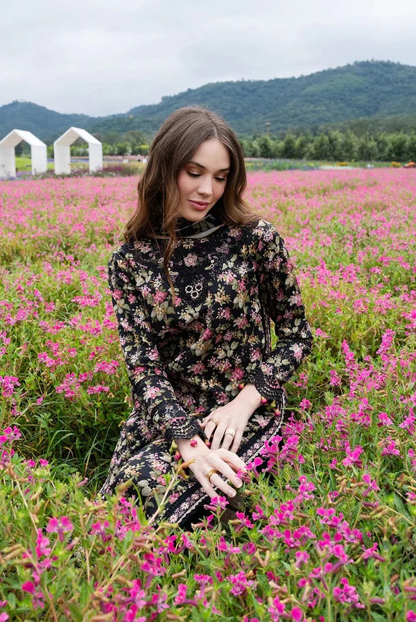 Crimson Black Luxury Lawn Collection