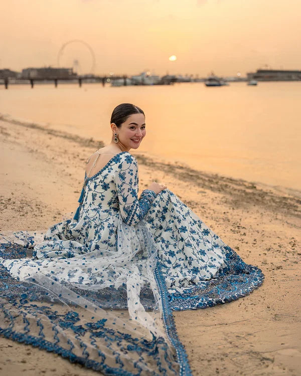 Faiza Saqlain 3 Pc Luxury Lawn Embroidered