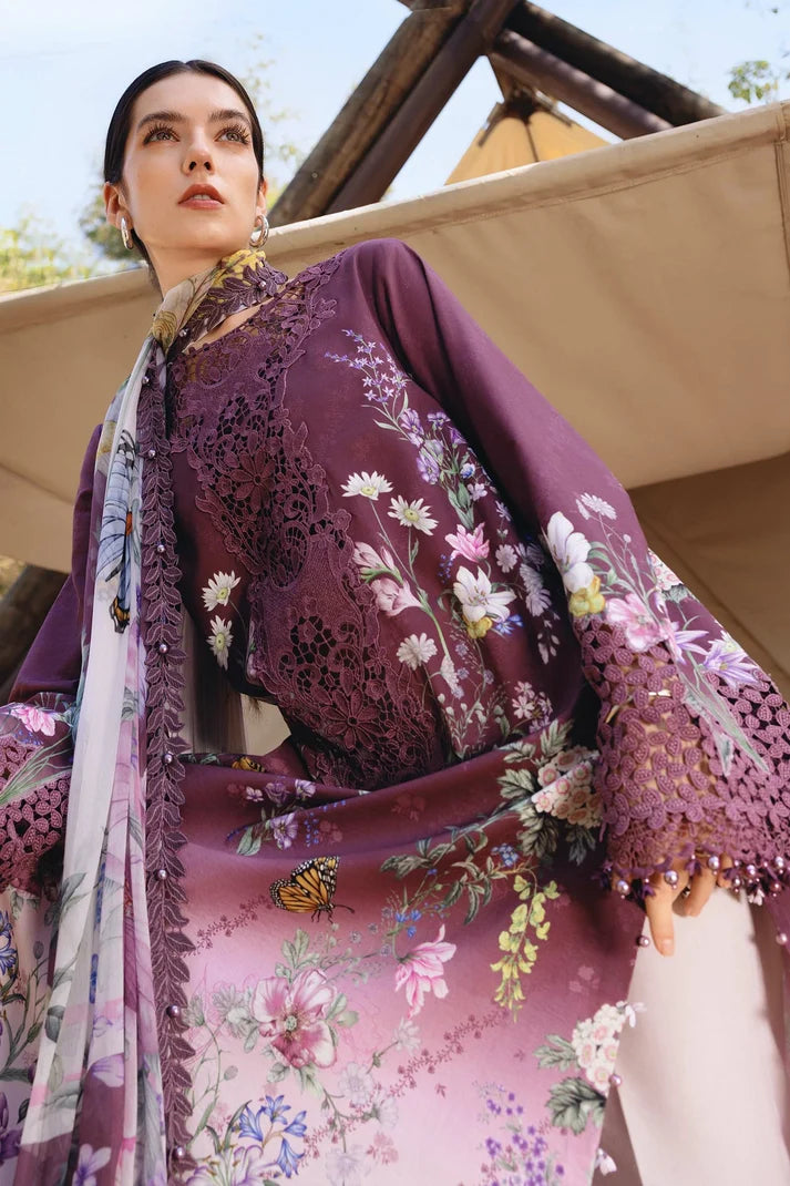 Maria B Luxury Lawn Embroidered 3 piece Unstitched