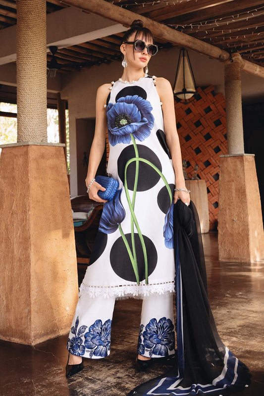 Maria B Mprints Lawn D-13A