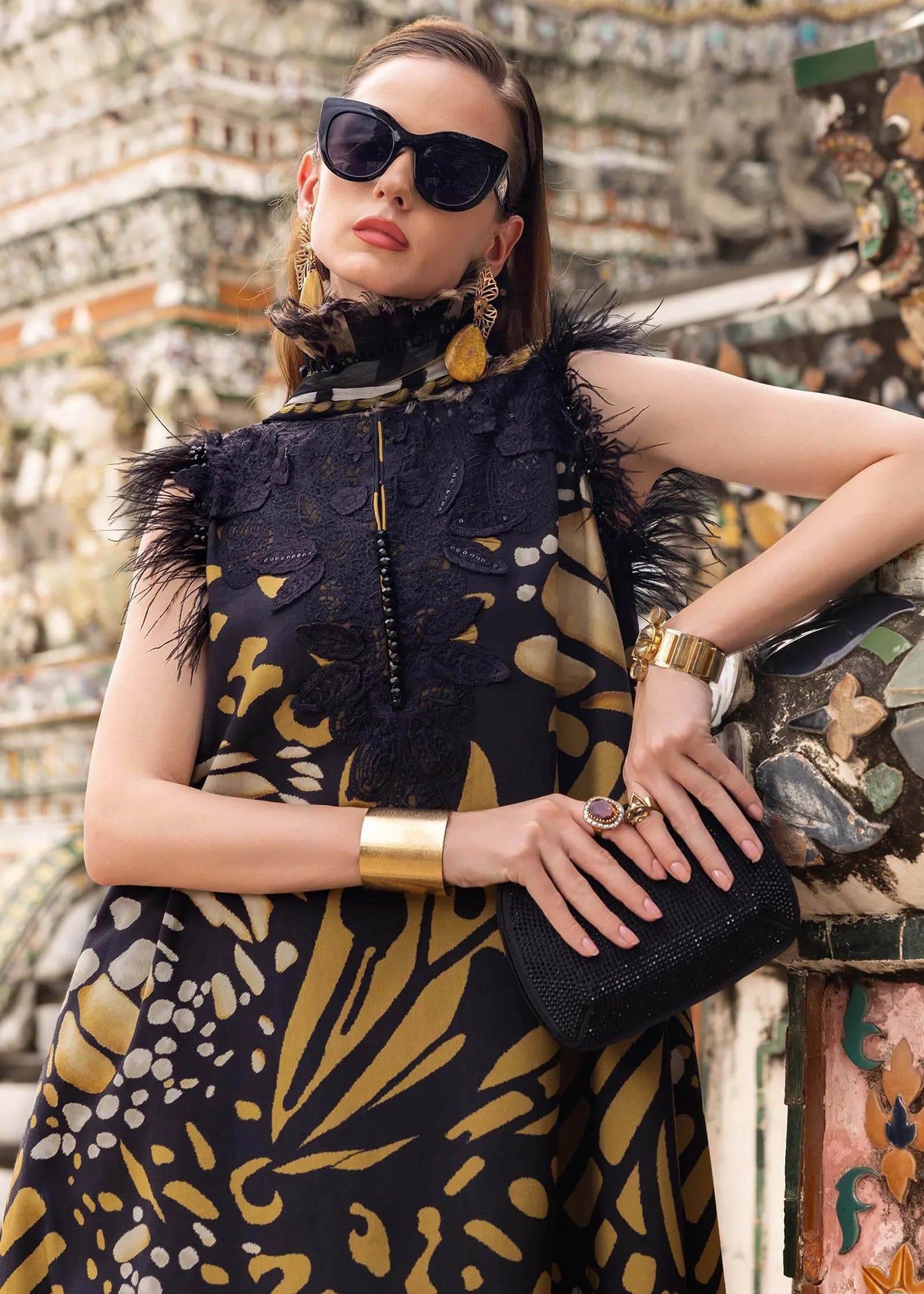 Maria.B - Luxury Lawn Embroidered Unstitched 3 Piece